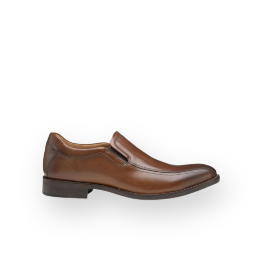 JOHNSTON & MURPHY - LEWIS LOAFER IN TAN LEATHER