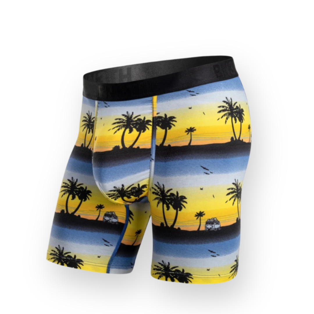 BN3TH - CLASSIC BOXER BRIEF PRINT IN VAN-ILLUMINATING PLAYA - BLACK