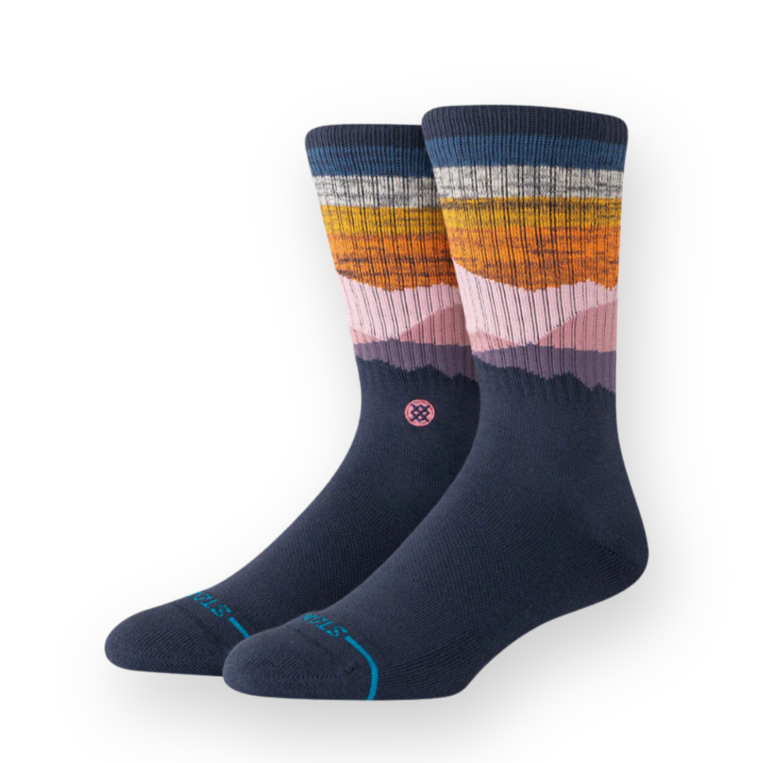 STANCE - SADDLEBACK CREW SOCK IN NAVY