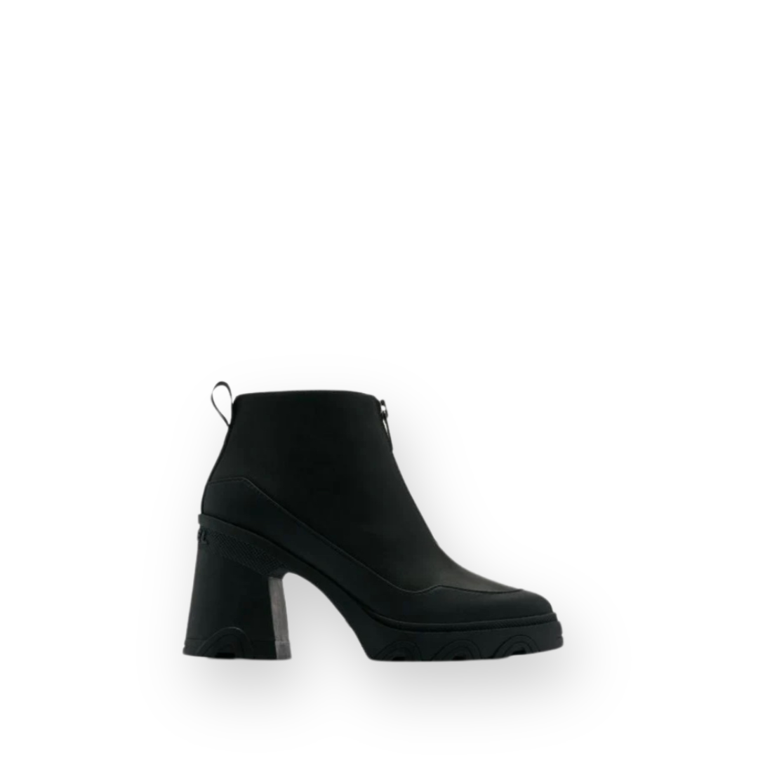 SOREL - BREX HEEL ZIP BOOT IN BLACK LEATHER