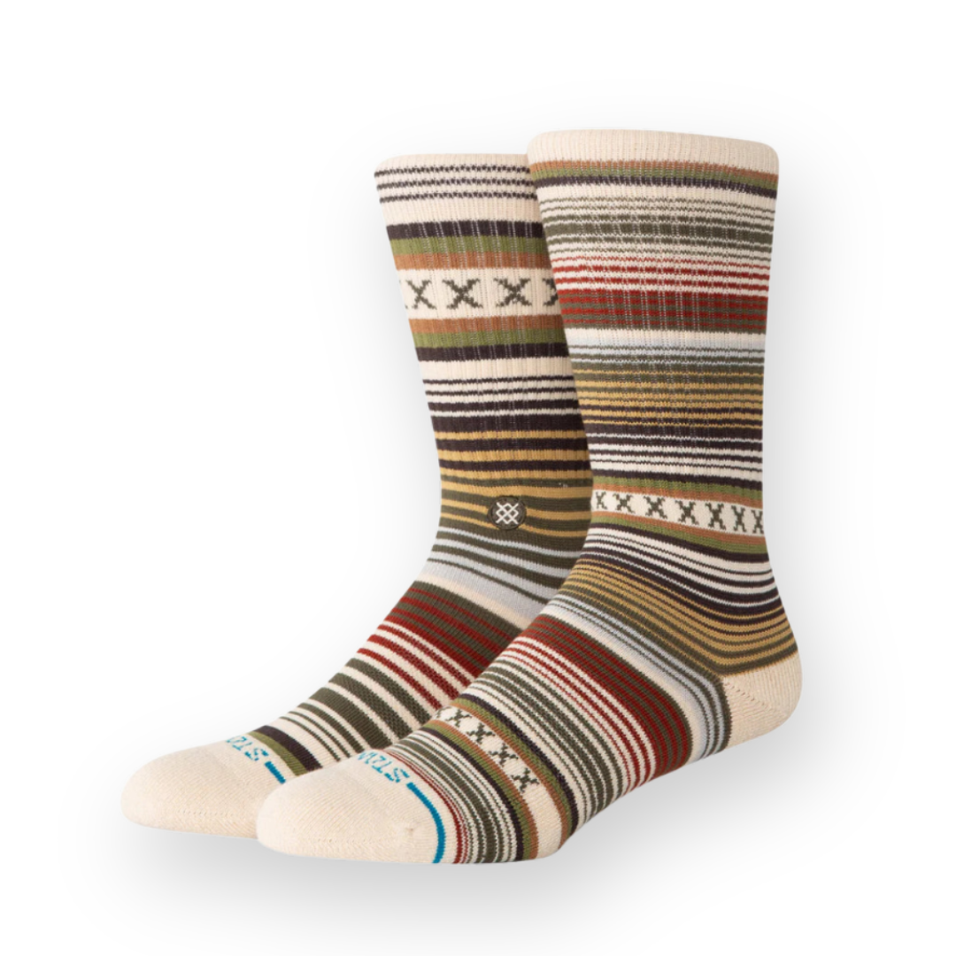 STANCE - CURREN CREW SOCK IN TAN