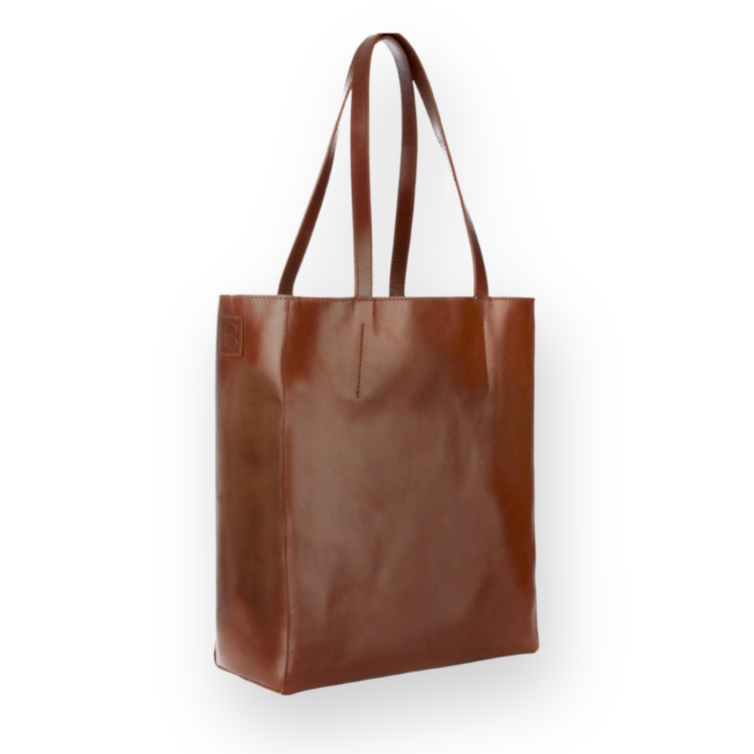 BRAVE LEATHER - GIOVANNA TOTE IN OIL LEATHER