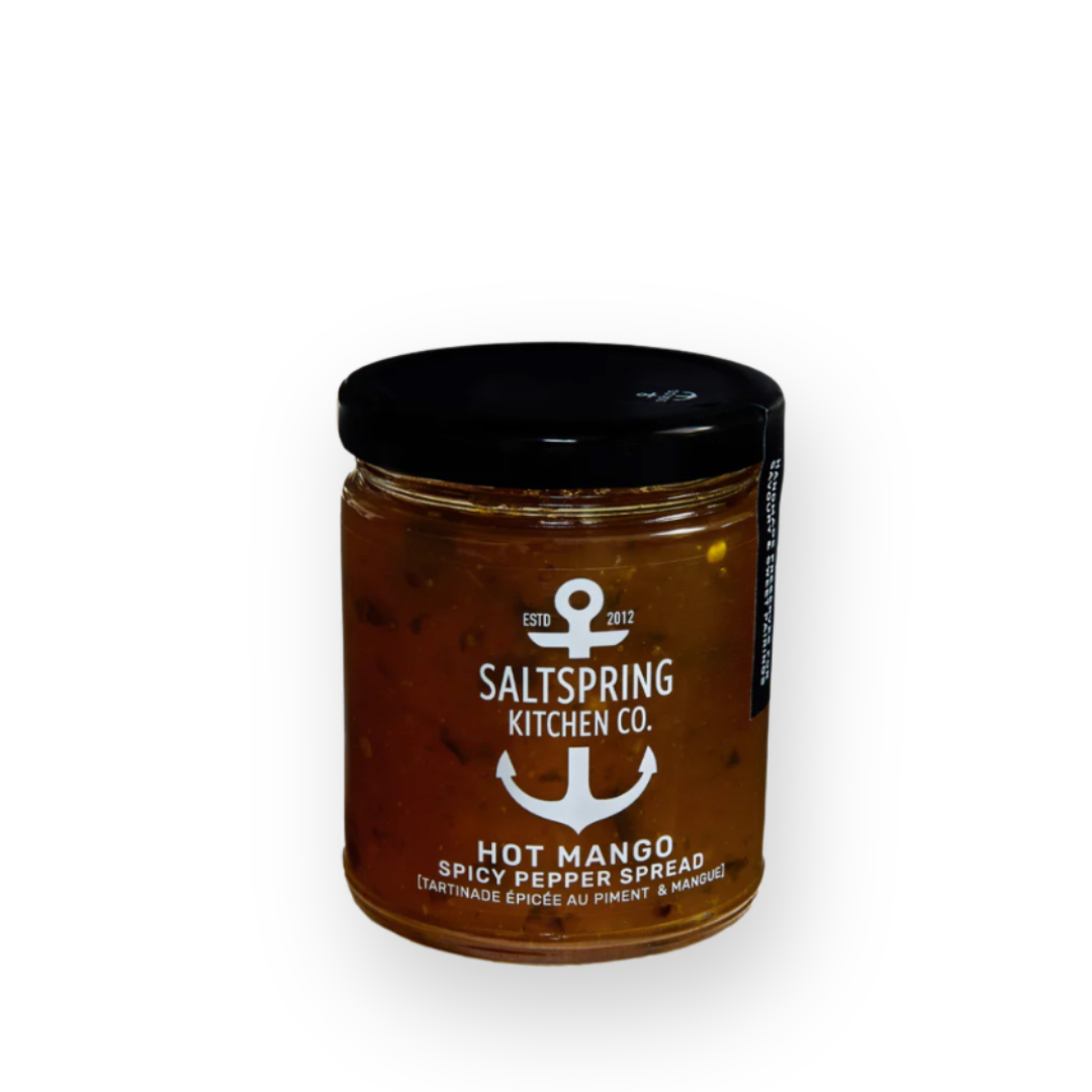 SALT SPRING KITCHEN - HOT MANGO SPICY PEPPER SPREAD - 270ML