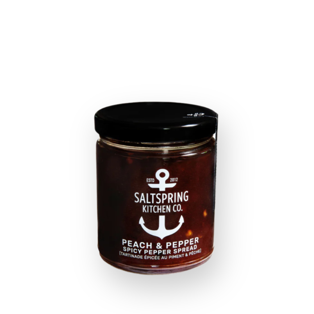 SALT SPRING KITCHEN - PEACH & PEPPER SPICY SPREAD - 270ML