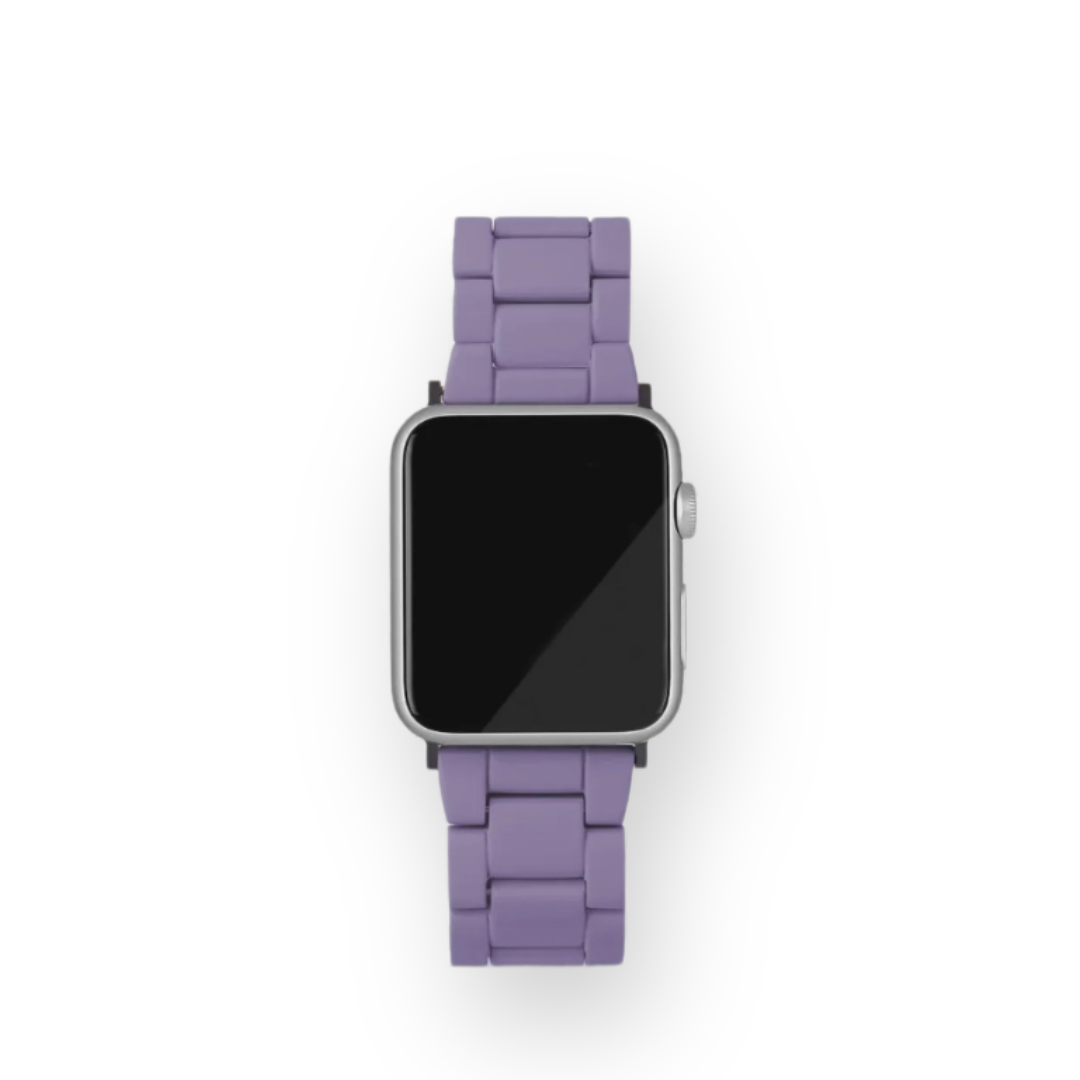 MACHETE - APPLE WATCH BAND IN VIOLET - ROSE GOLD HARDWARE