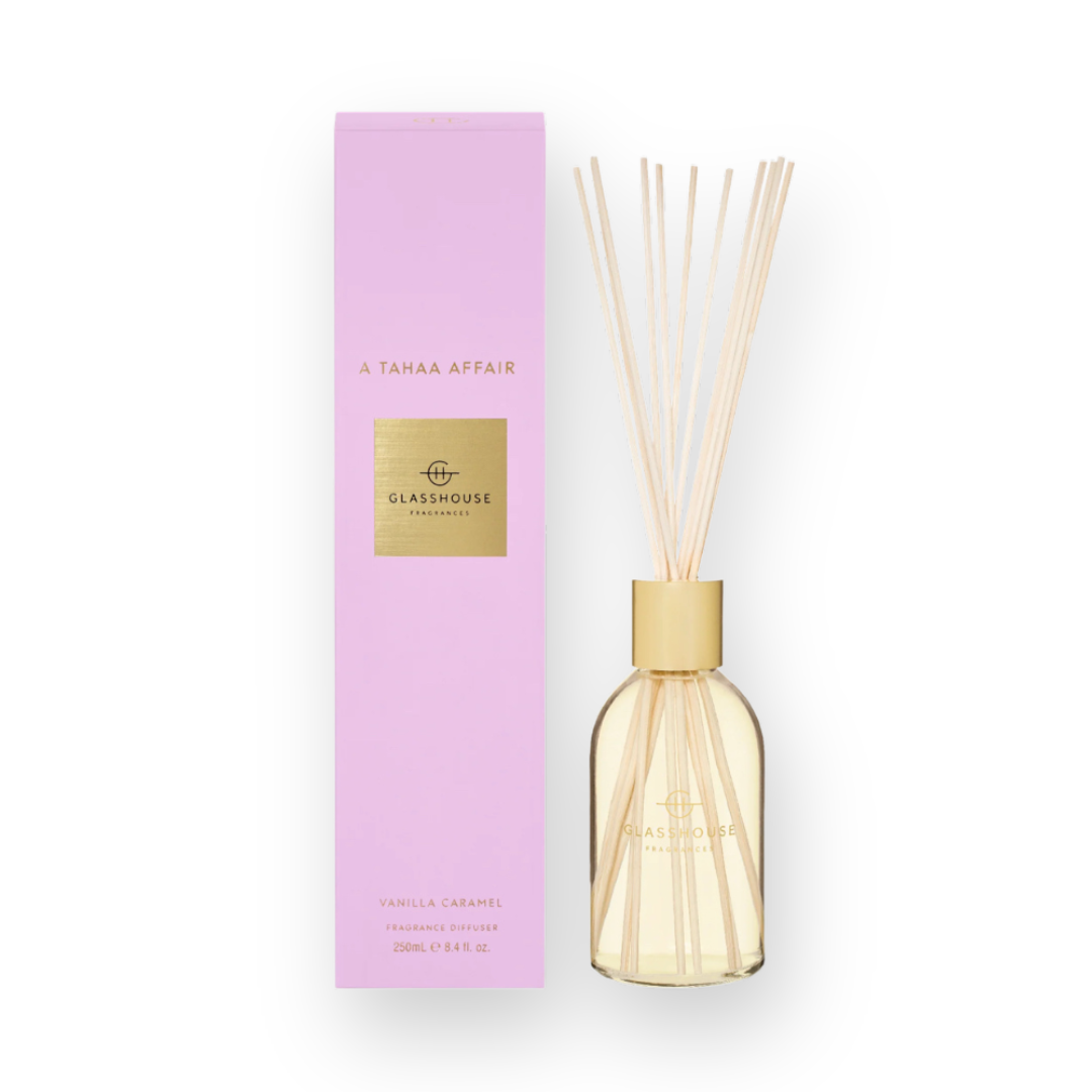 GLASSHOUSE FRAGRANCES - FRAGRANCE DIFFUSER IN A TAHAA AFFAIR