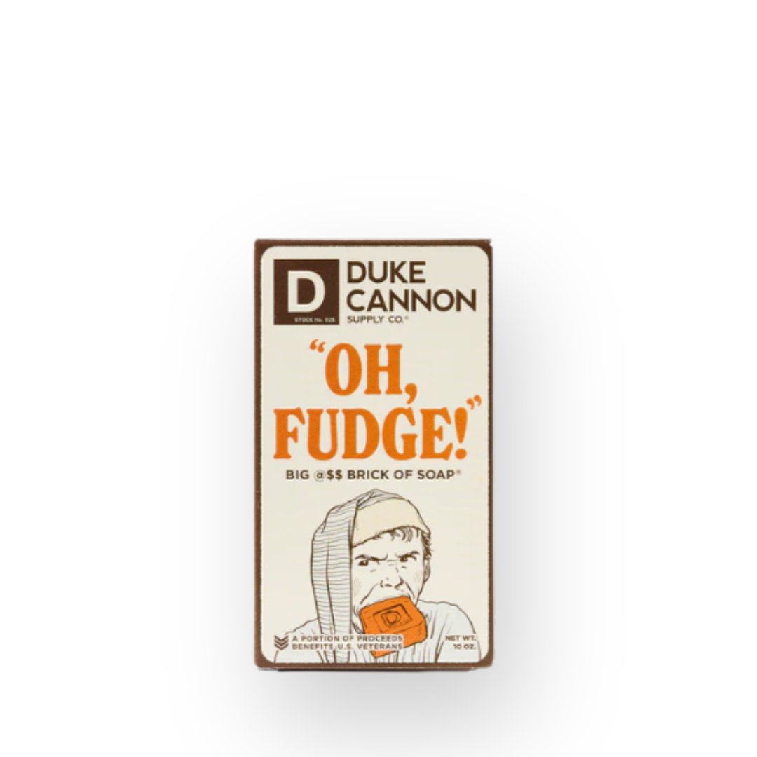 DUKE CANNON - BIG ASS BRICK OF SOAP IN OH FUDGE!