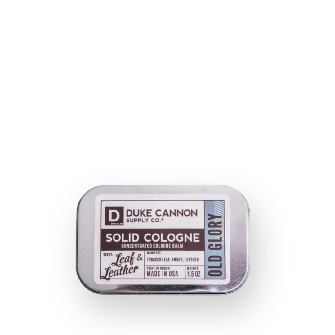 DUKE CANNON - SOLID COLOGNE IN LEAF & LEATHER