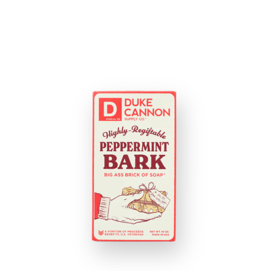 DUKE CANNON - BIG ASS BRICK OF SOAP IN PEPPERMINT BARK