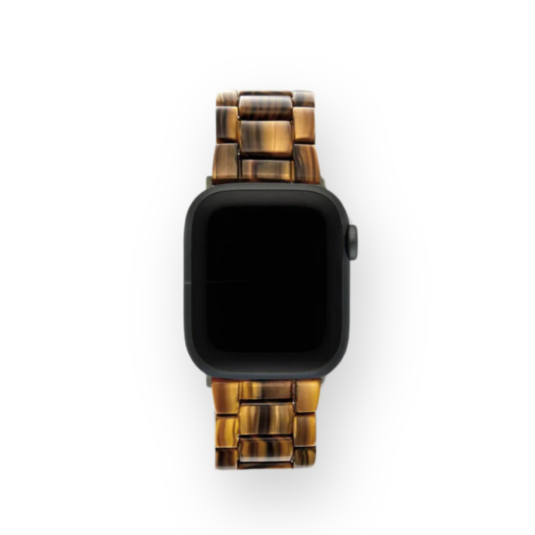 MACHETE - APPLE WATCH BAND IN TIGER'S EYE - UNIVERSAL FIT