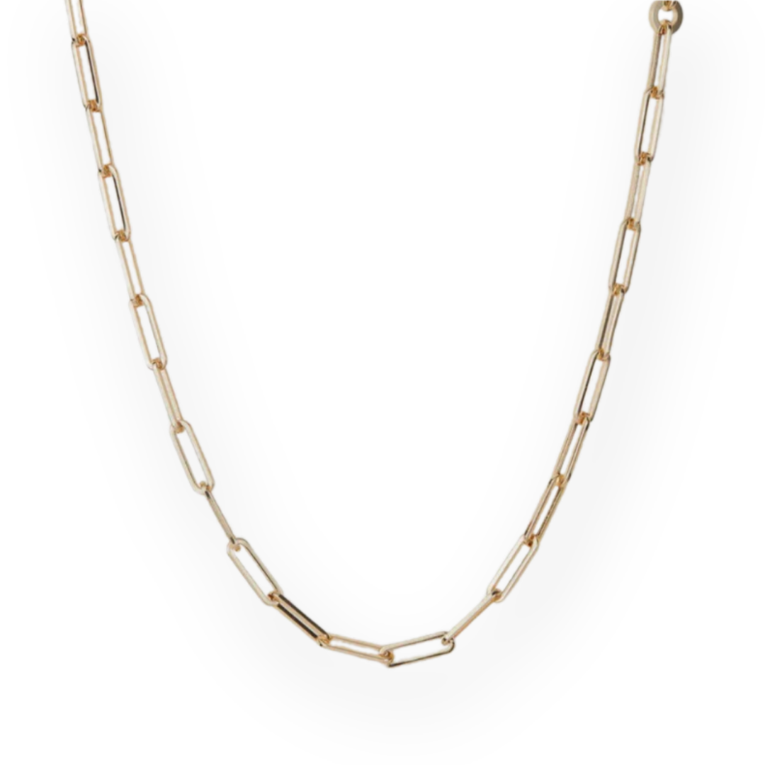 JENNY BIRD - ANDI SLIM CHAIN NECKLACE IN GOLD