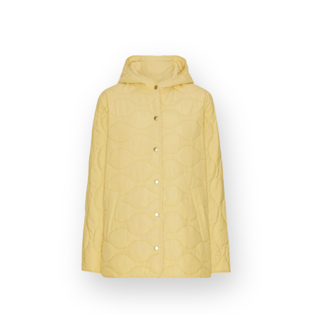 ILSE JACOBSEN - SHORT QUILTED02 JACKET IN LEMON DROP