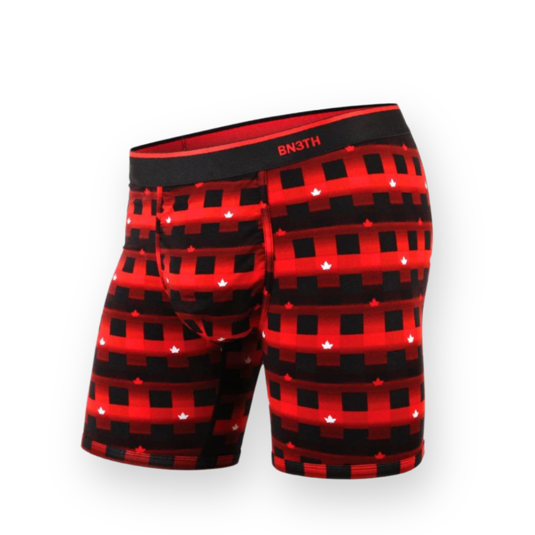 BN3TH - CLASSIC BOXER BRIEF PRINT IN SORRY, EXCUSE ME - RED