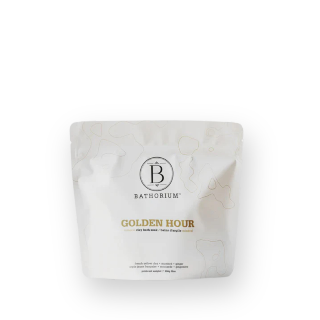 BATHORIUM - MINERAL CLAY BATH SOAK IN GOLDEN HOUR - 900G