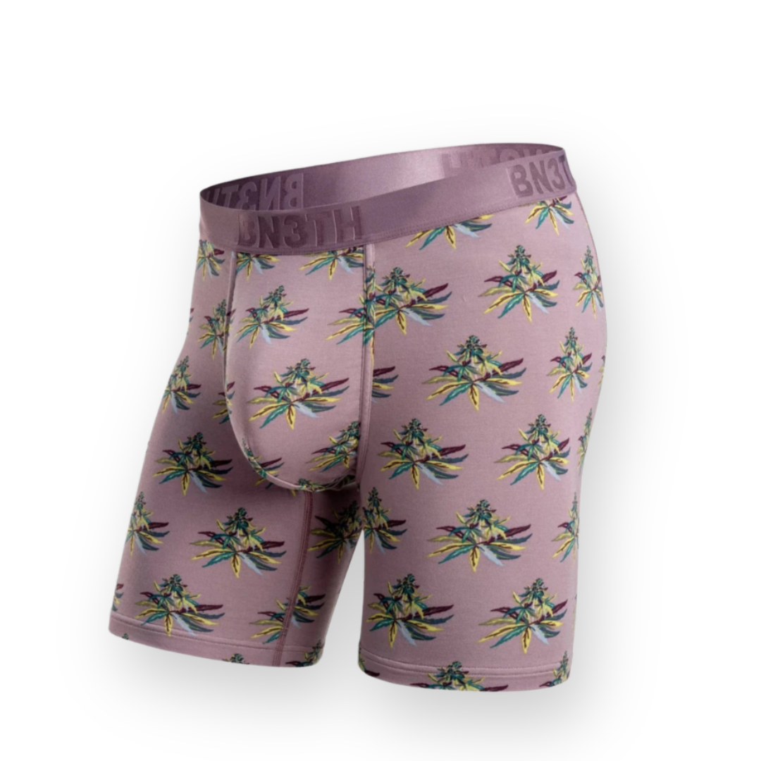 BN3TH - CLASSIC BOXER BRIEF PRINT IN THC POLKA DOT - LAVENDER