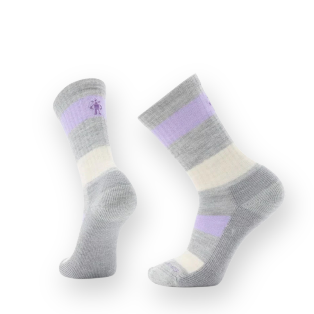 SMARTWOOL - EVERYDAY BARNSLEY SWEATER CREW SOCK IN LIGHT GRAY ASH