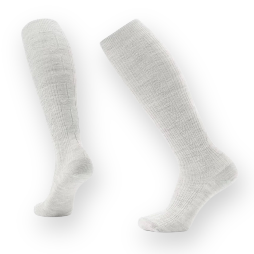 SMARTWOOL - EVERYDAY CABLE KNEE HIGH SOCK IN ASH