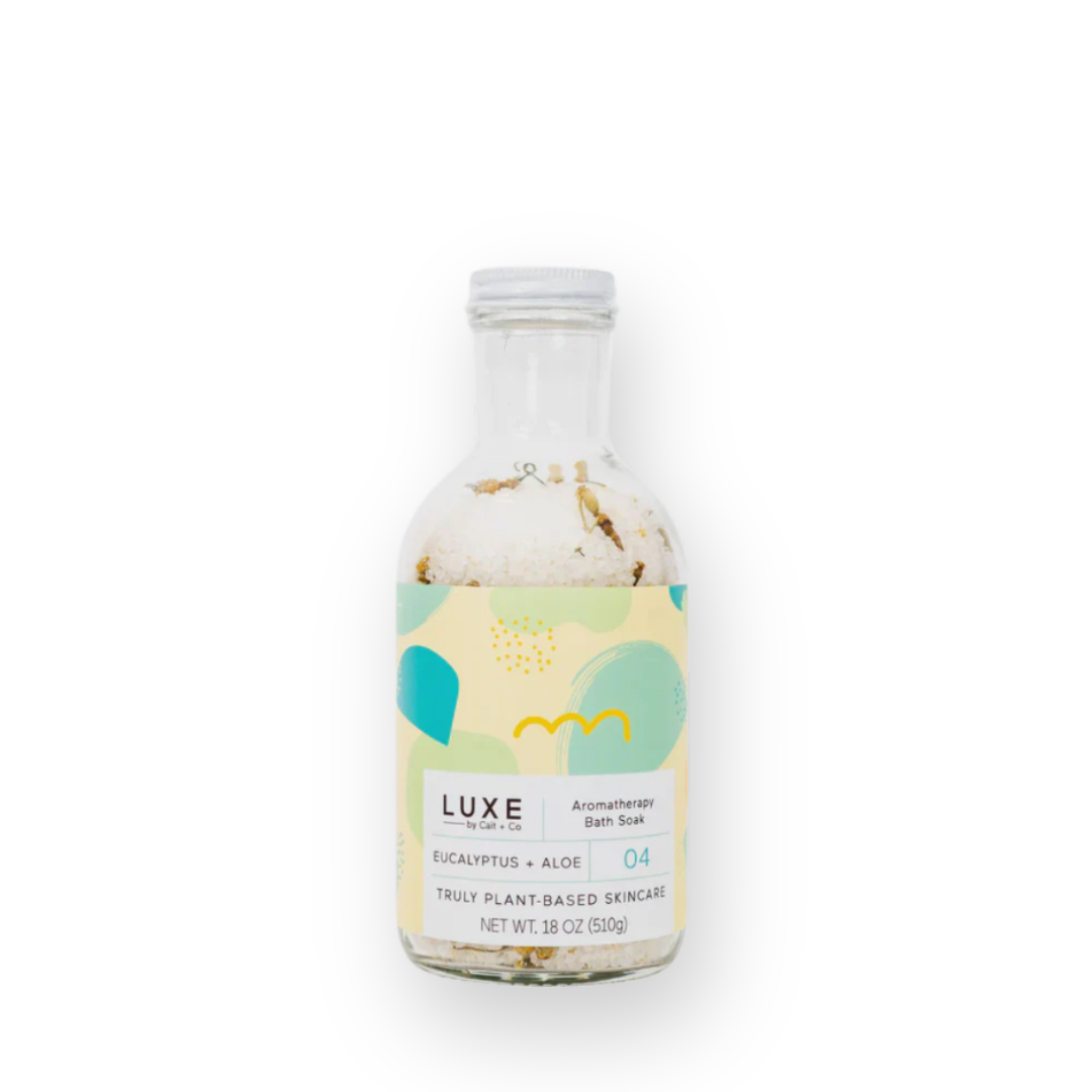 LUXE BY CAIT & CO - BATH SOAK IN EUCALYPTUS + ALOE