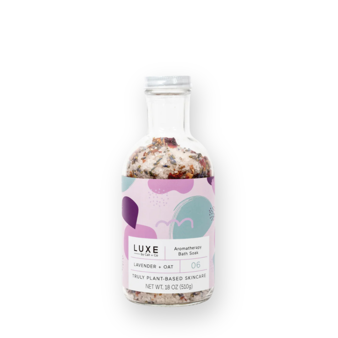 LUXE BY CAIT & CO - BATH SOAK IN LAVENDER + OAT