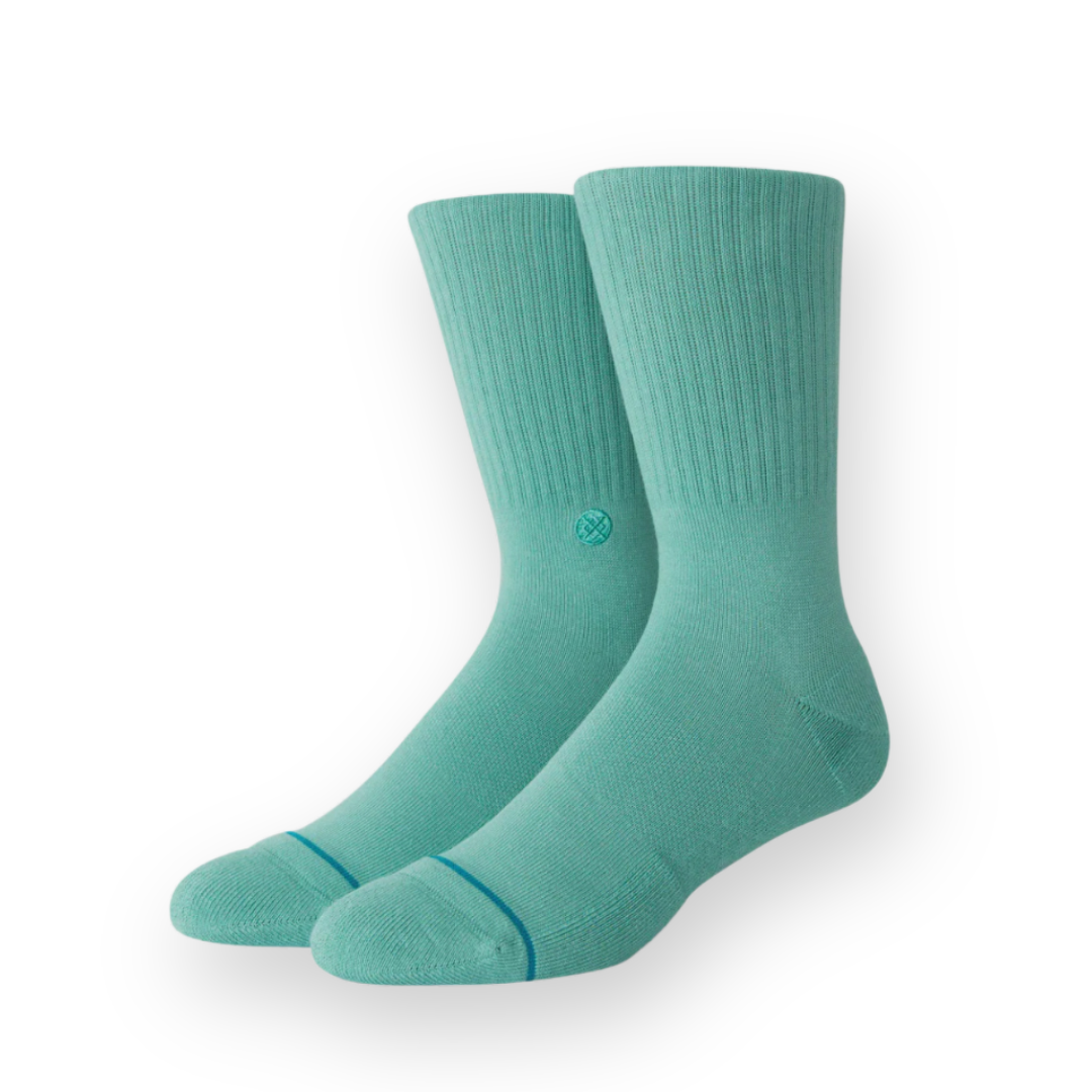 STANCE - ICON CREW SOCK IN TURQUOISE