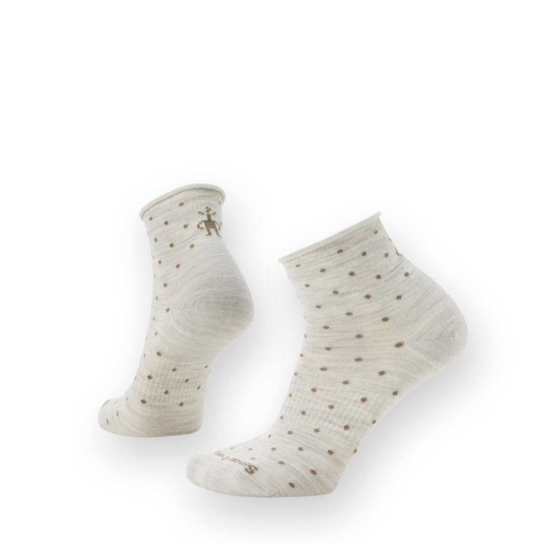 SMARTWOOL - EVERYDAY CLASSIC DOT ANKLE SOCK IN ASH