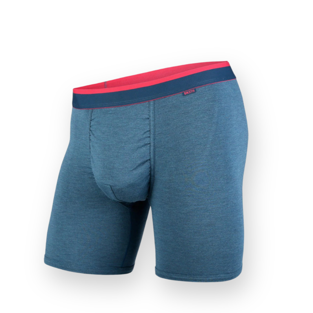 BN3TH - CLASSIC BOXER BRIEF SOLID IN INK HEATHER