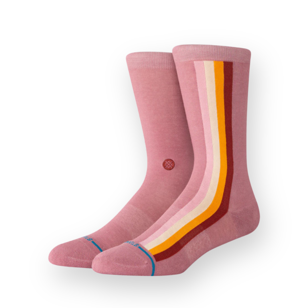 STANCE - CAMINO CREW SOCK IN DUSTY ROSE