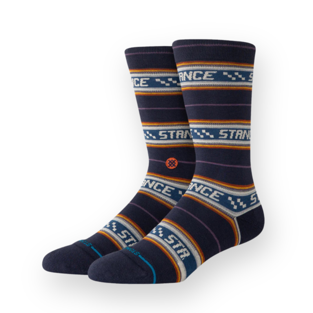 STANCE - FLOWRIDER CREW SOCK IN NAVY