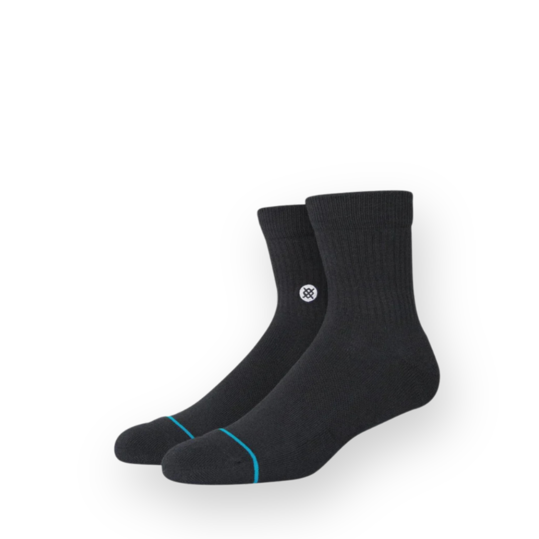 STANCE - ICON QUARTER SOCK IN BLACK