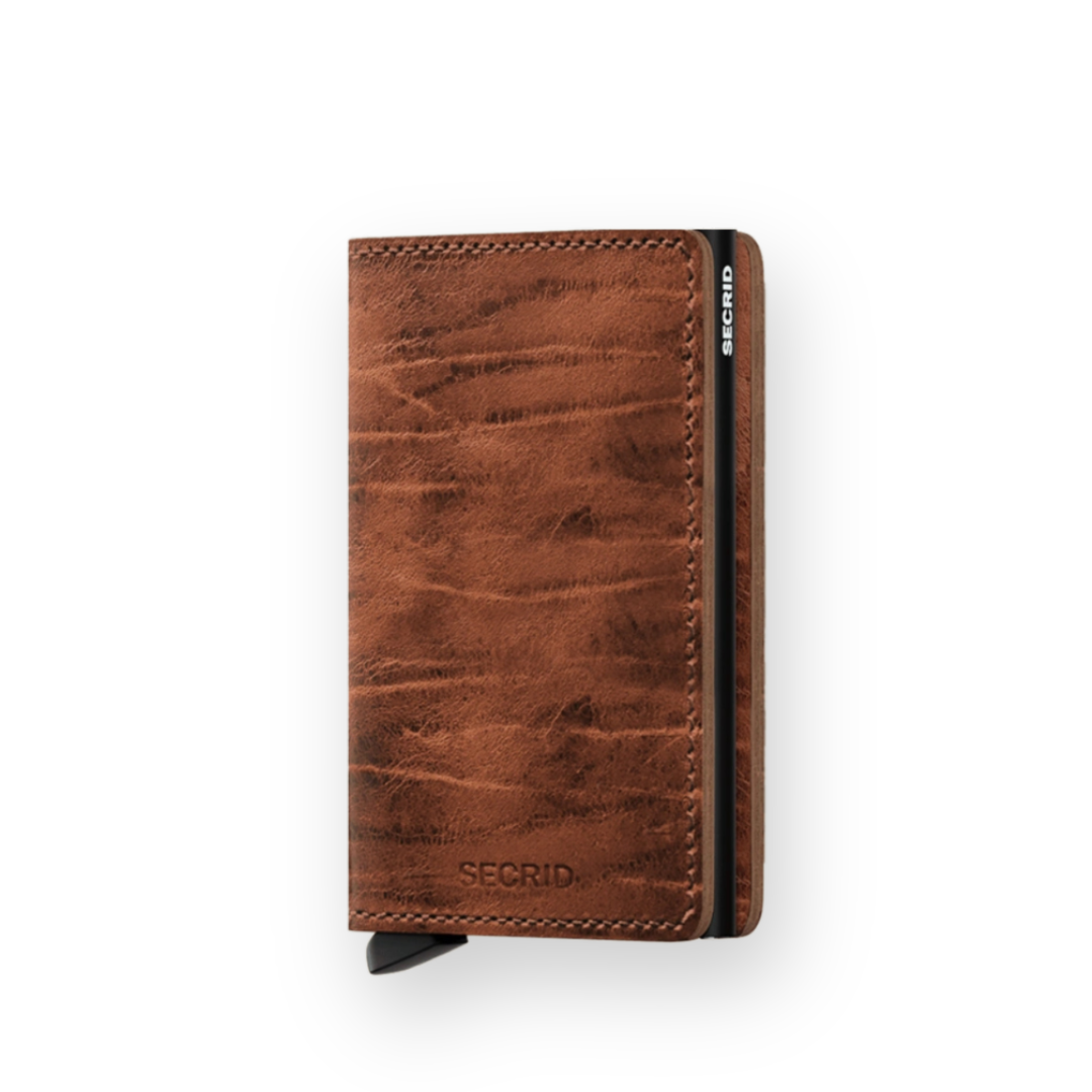 SECRID - SLIMWALLET IN DUTCH MARTIN WHISKEY LEATHER