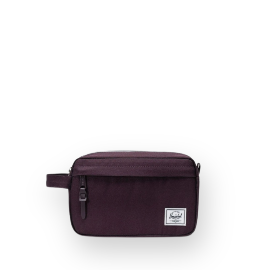 HERSCHEL - CHAPTER TRAVEL KIT IN PLUM PERFECT