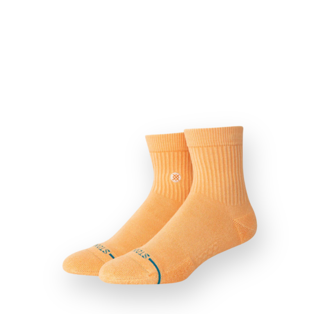 STANCE - ICON WASHED QUARTER SOCK IN PEACH