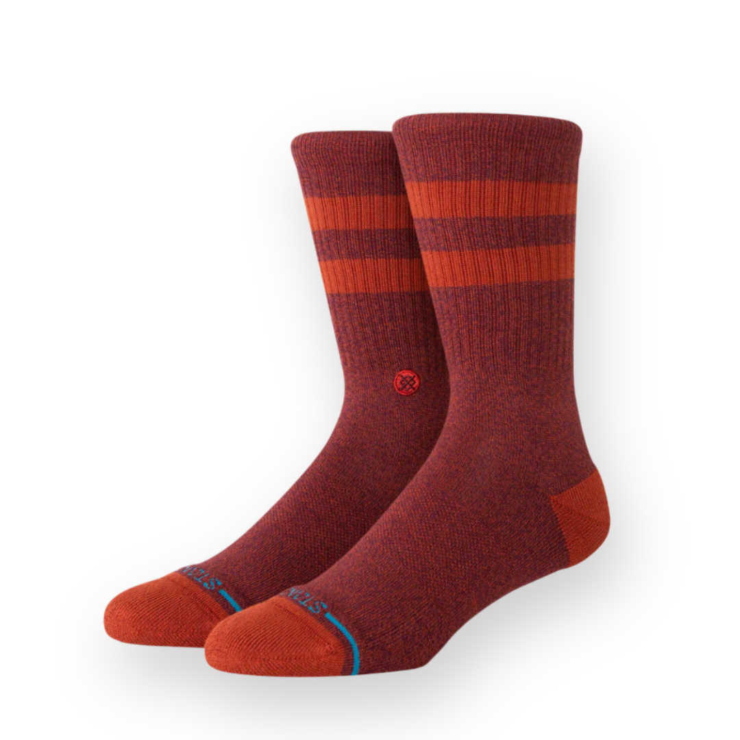 STANCE - JOVEN CREW SOCK IN RUST