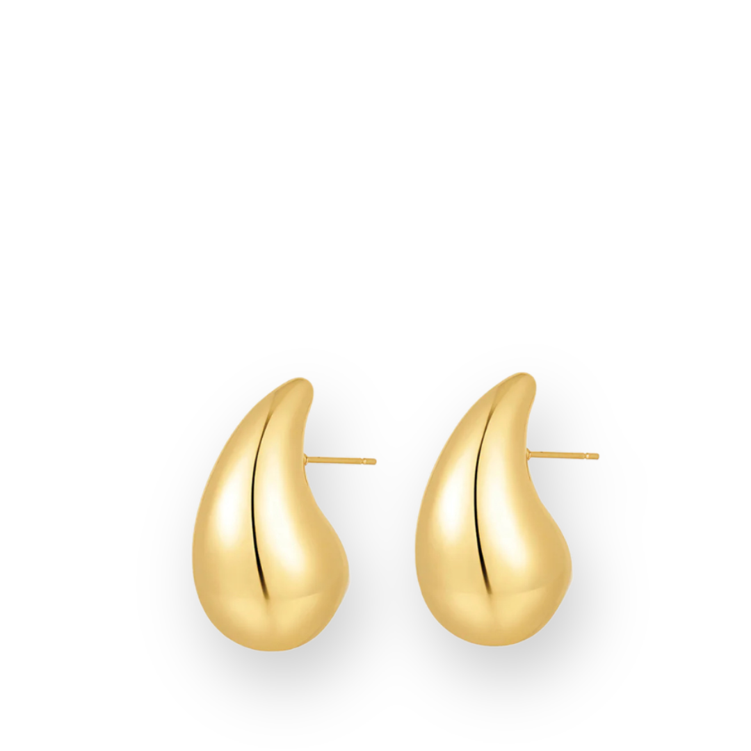 LUV AJ - GIA EARRINGS IN GOLD