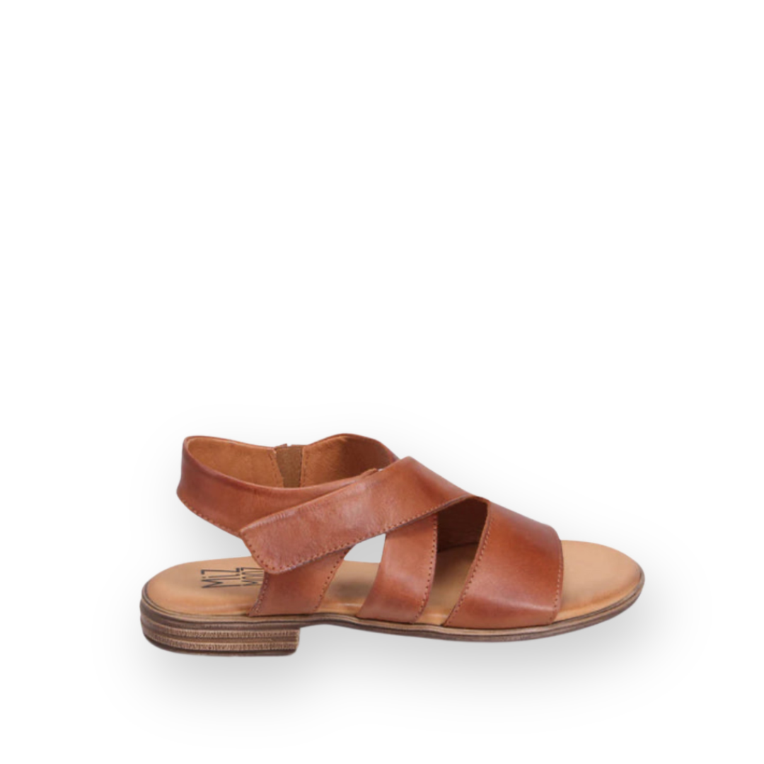 MIZ MOOZ - DOVEY SANDAL IN BRANDY LEATHER