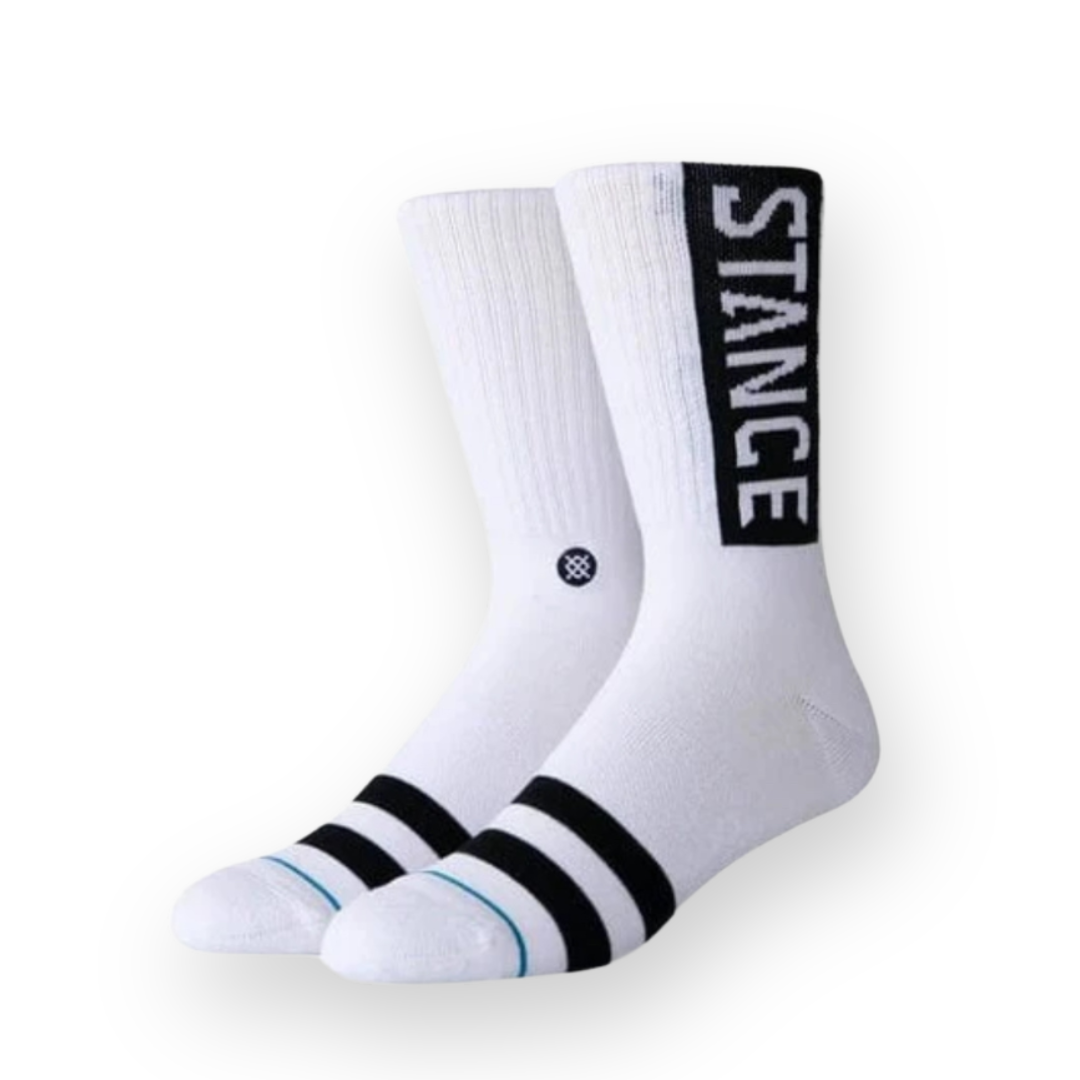 STANCE - OG CREW SOCK IN WHITE