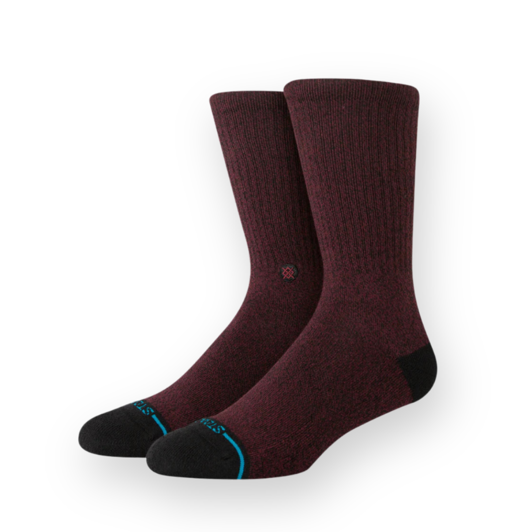 STANCE - SHELTER CREW SOCK IN WINE