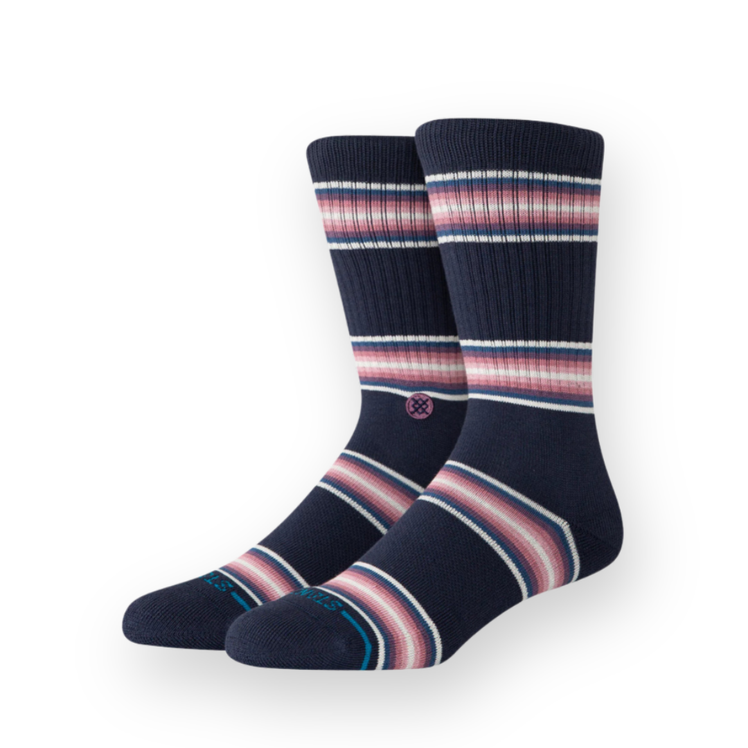 STANCE - HILL TOP CREW SOCK IN NAVY