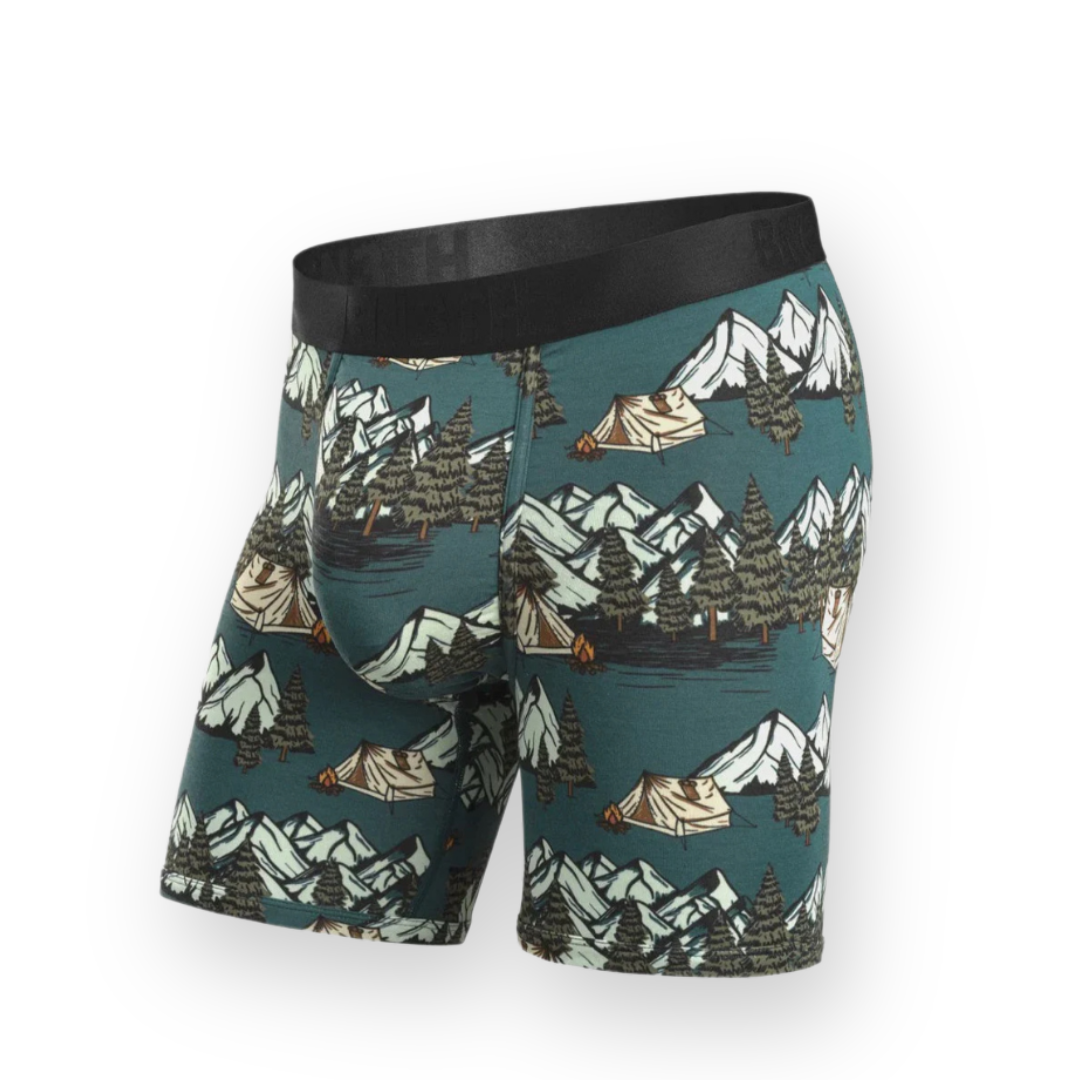 BN3TH - CLASSIC BOXER BRIEF PRINT IN CAMPSITE - CASCADE