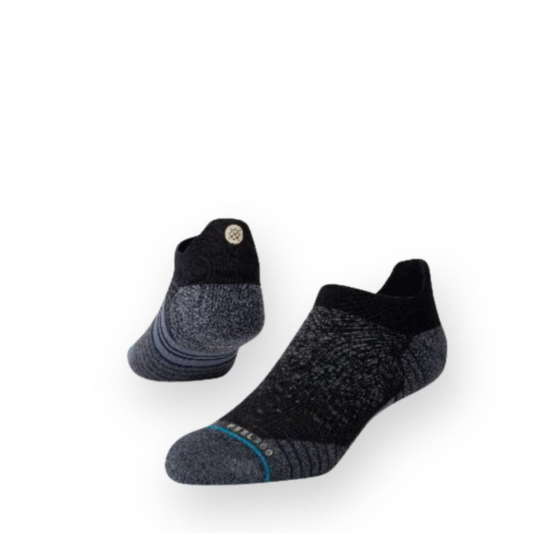 STANCE - RUN WOOL TAB SOCK IN BLACK