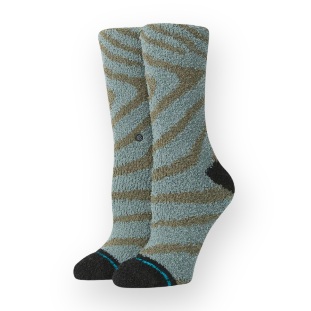 STANCE - WOMEN'S NIGHT OWL CREW SOCK IN TEAL