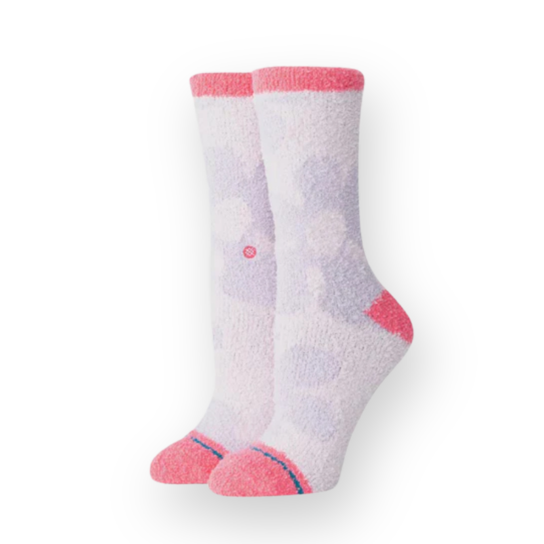 STANCE - WOMEN'S CHILLAX CREW SOCK IN LILAC ICE