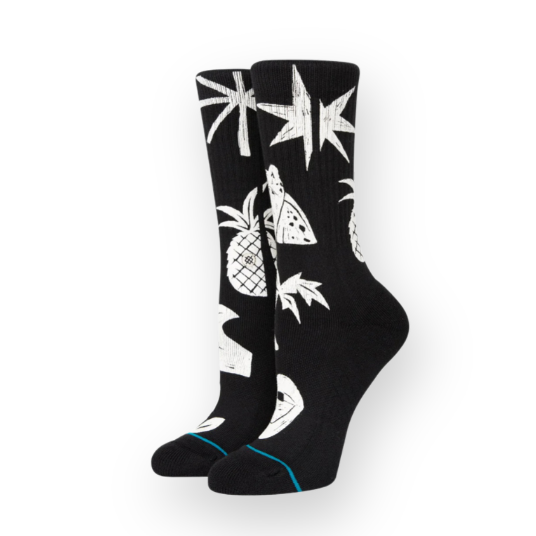 STANCE - WOMEN'S JOYS OF LIFE CREW SOCK IN BLACK