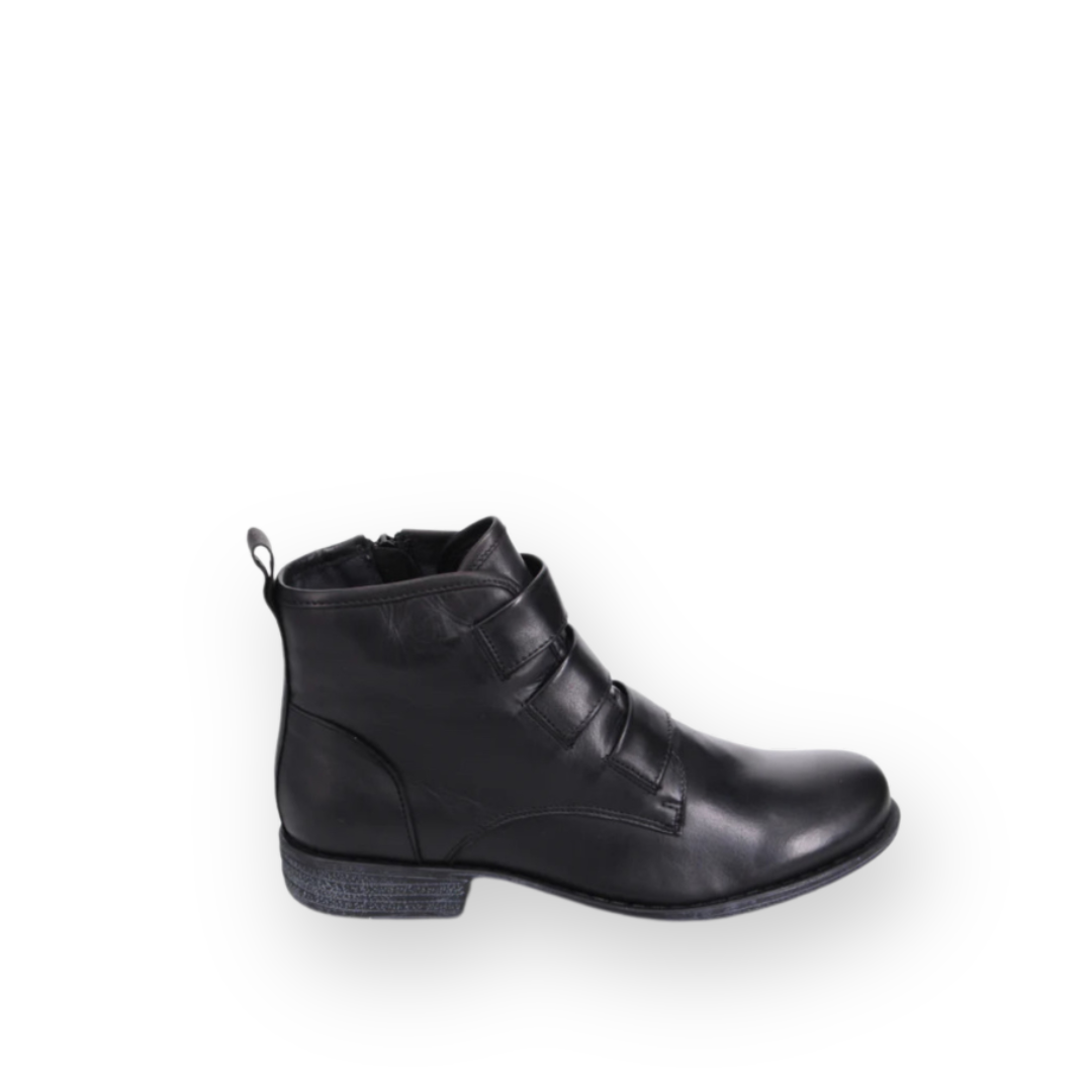 MIZ MOOZ - LANNA BOOT IN BLACK LEATHER