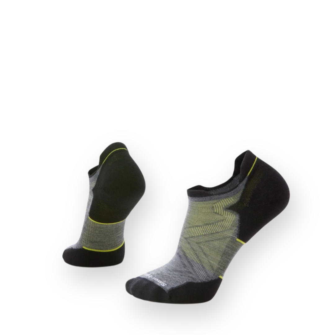 SMARTWOOL - RUN TARGETED CUSHION LOW ANKLE SOCK IN MEDIUM GRAY