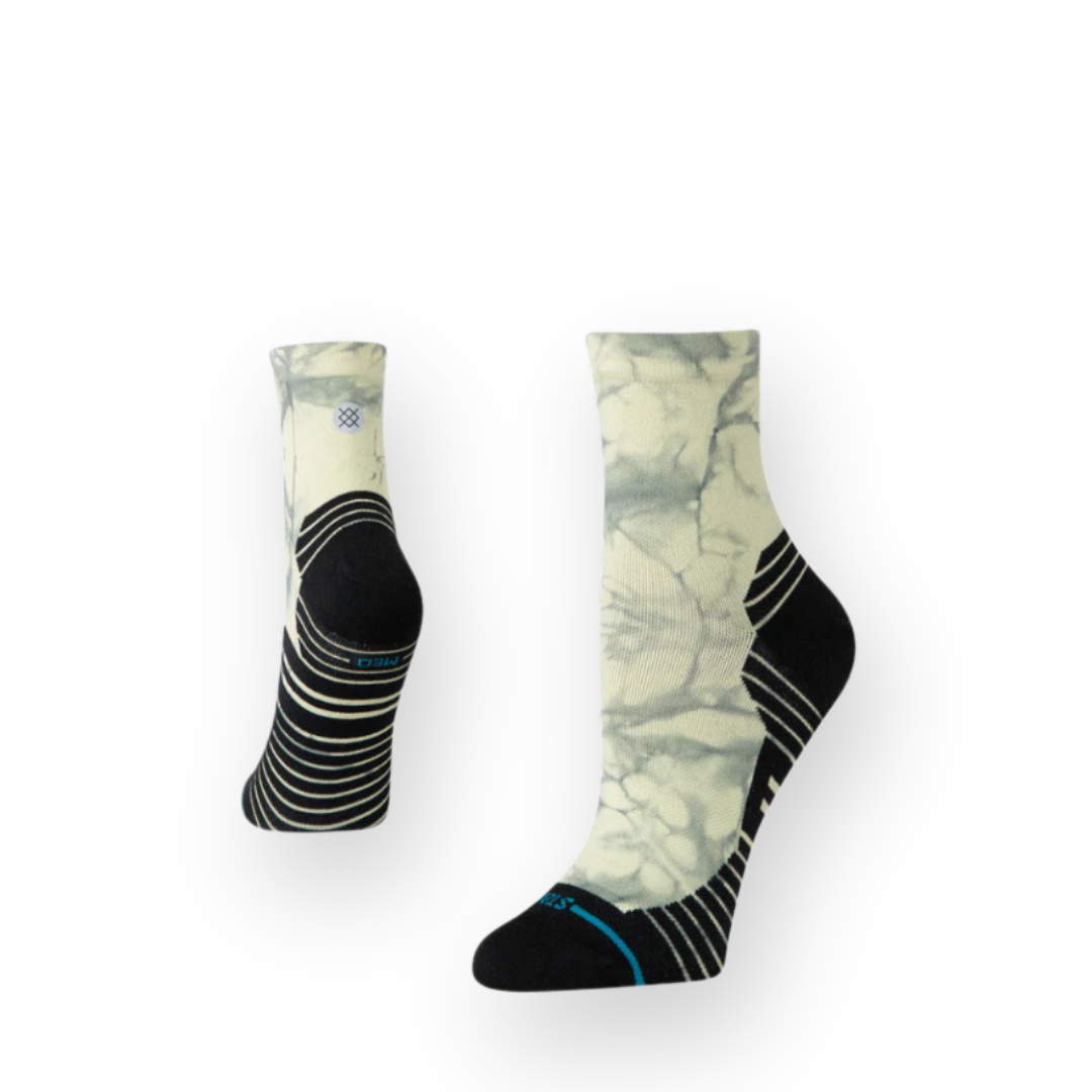 STANCE - WOMEN'S SEASCAPE QUARTER SOCK IN BLUE DYE