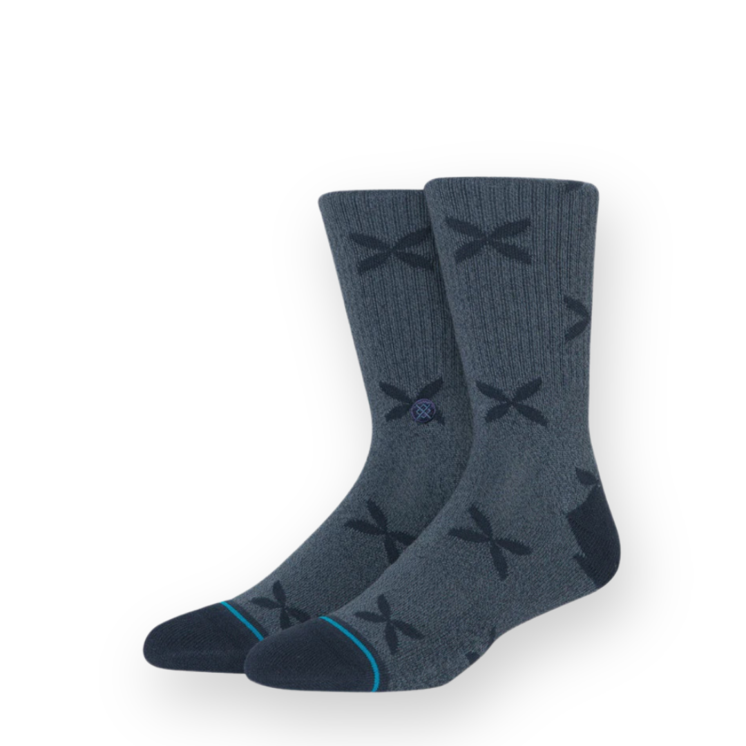 STANCE - WHIFFENPOOF CREW SOCK IN NAVY