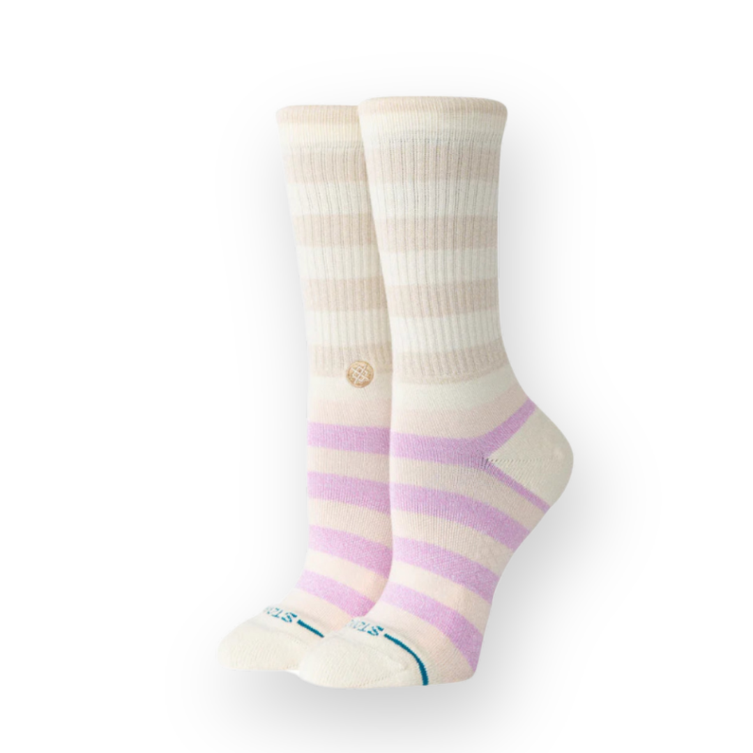 STANCE - WOMEN'S SHERBERT CREW SOCK IN OATMEAL HEATHER