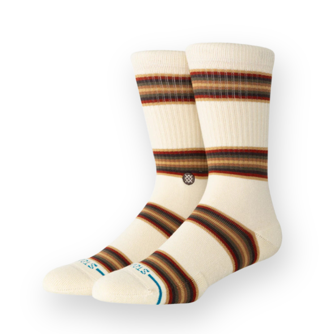 STANCE - HILL TOP CREW SOCK IN CANVAS