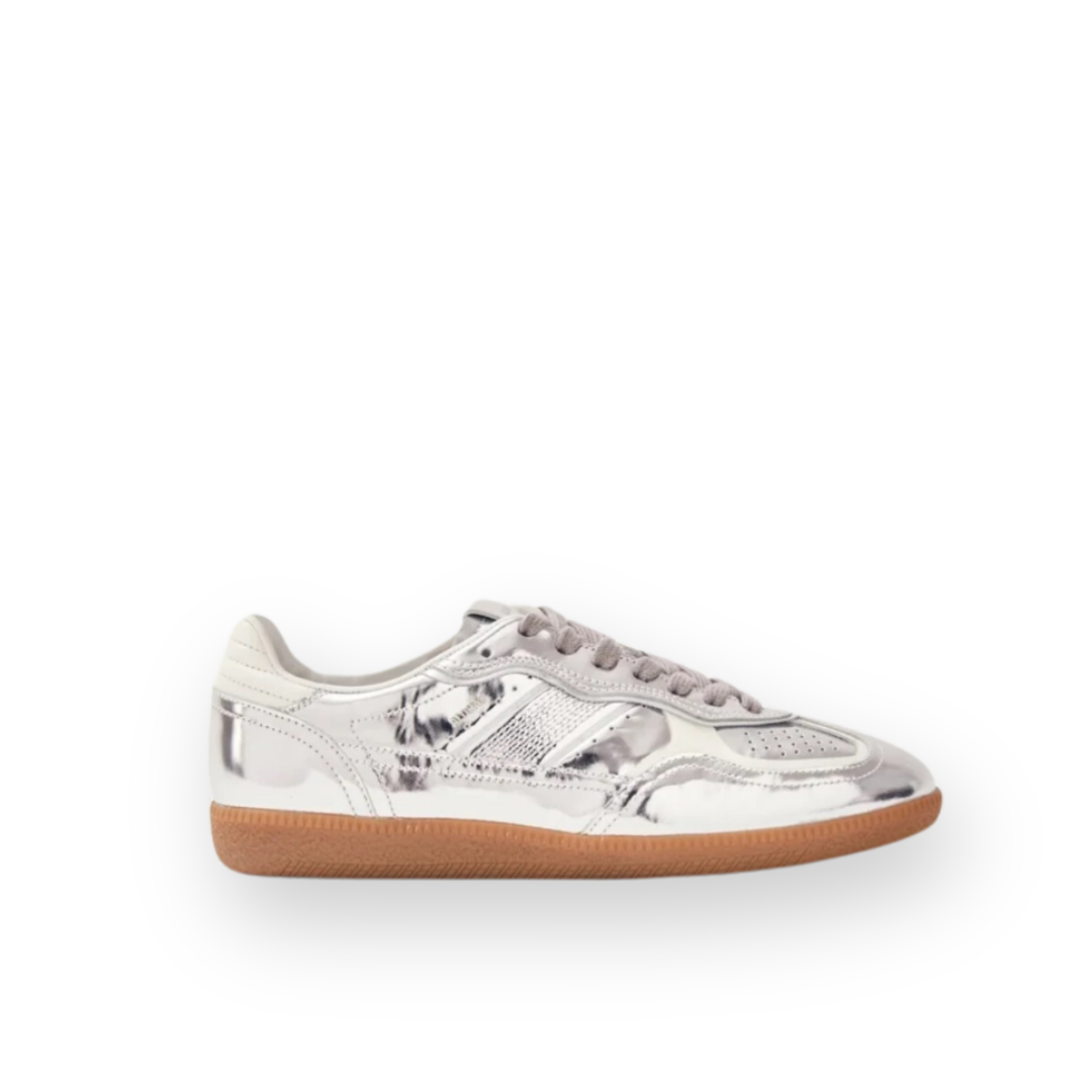 ALOHAS - RIFE SNEAKER IN SILVER LEATHER